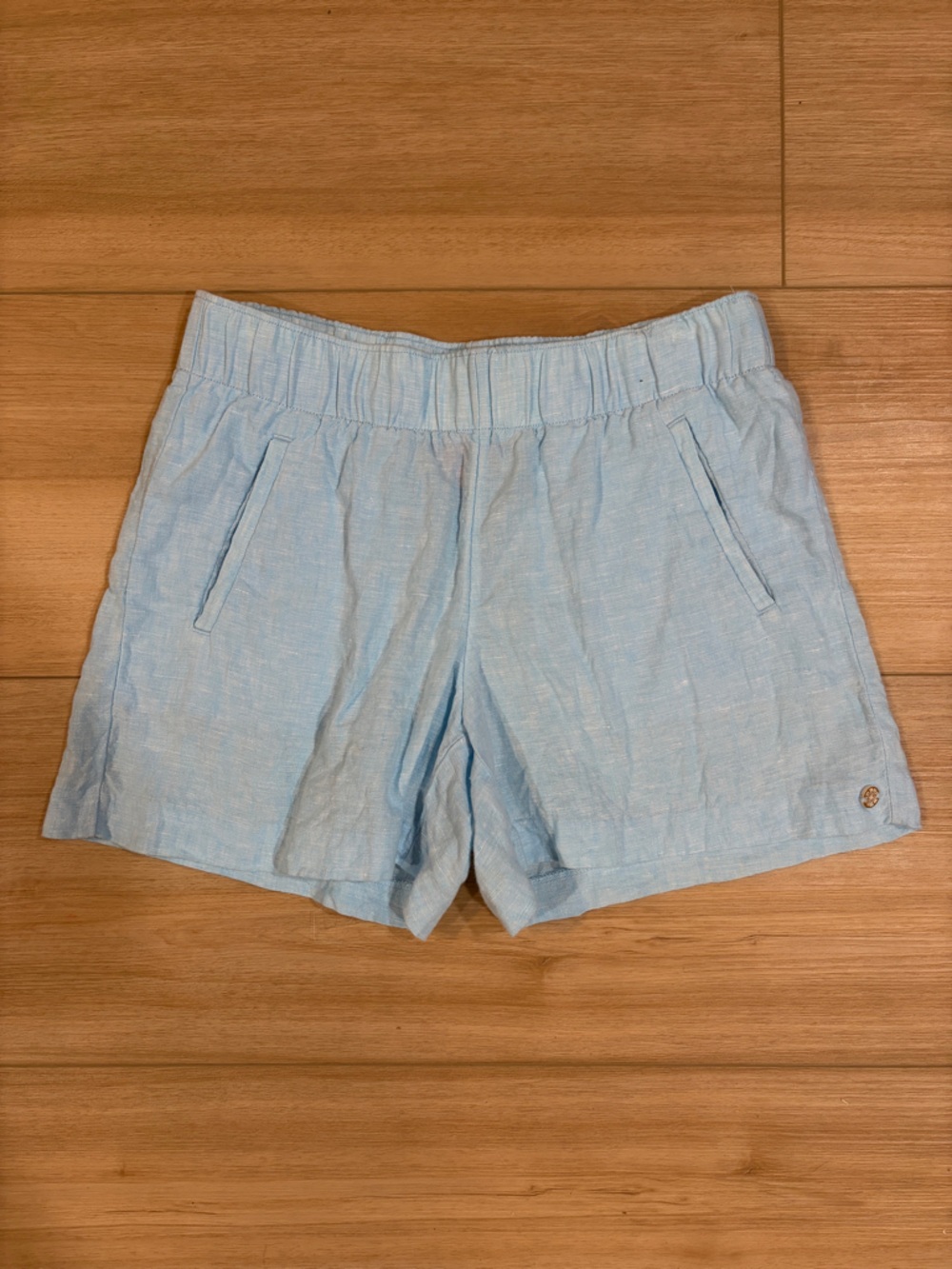 Lilly Pulitzer Blue Linen shorts XS